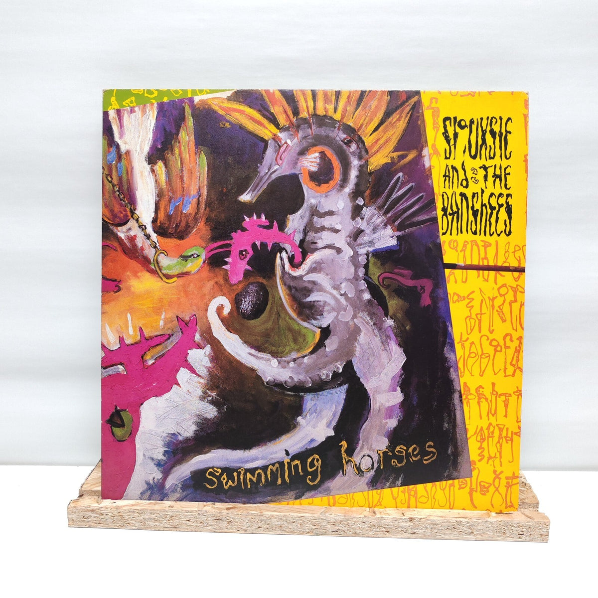 Siouxsie And The Banshees swimming horses vinyl record 12" EX/EX SHE X6