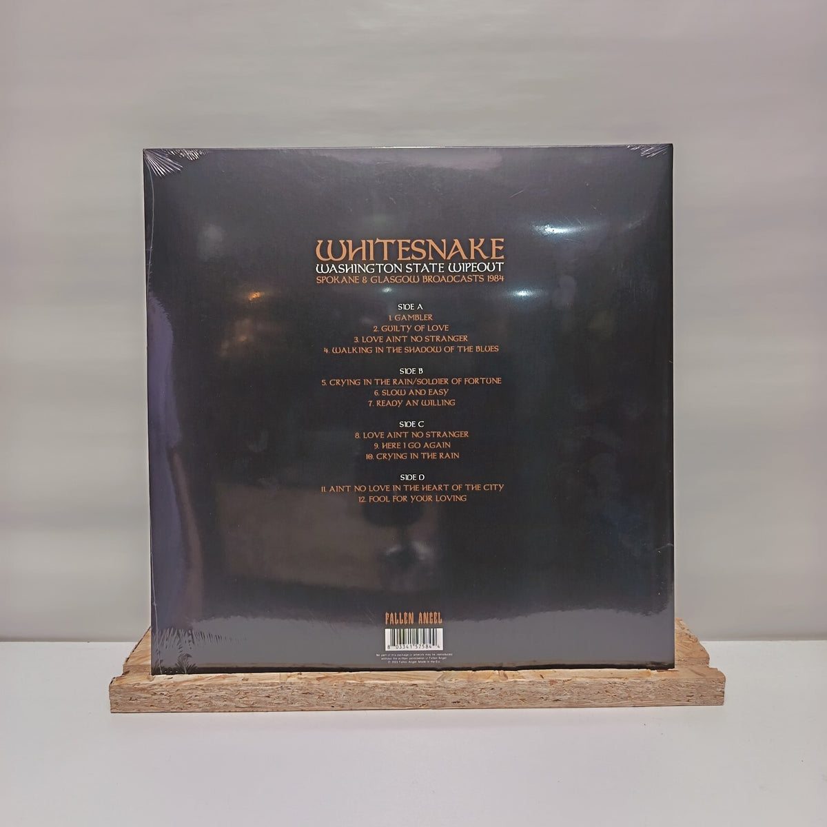 Whitesnake washington state wipeout double vinyl record