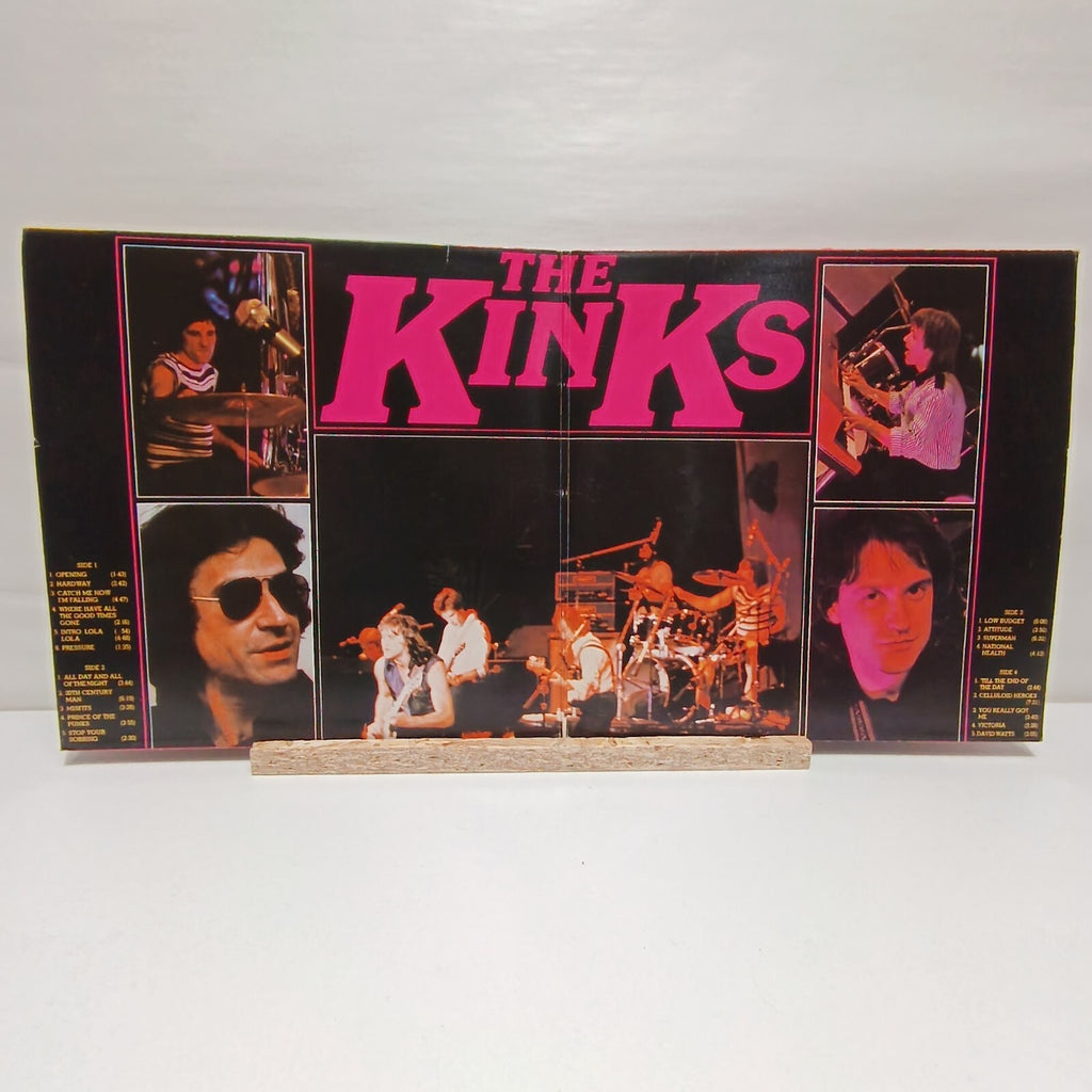 The Kinks one for the road double vinyl record VG+/VG+ DARTY 6