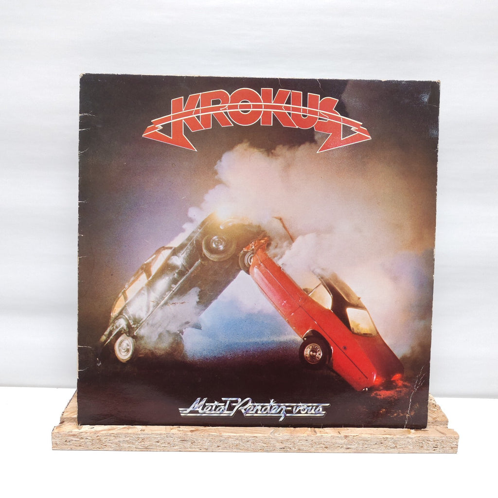Krokus metal rendez-vous vinyl record VG+/VG+ ARL 5056