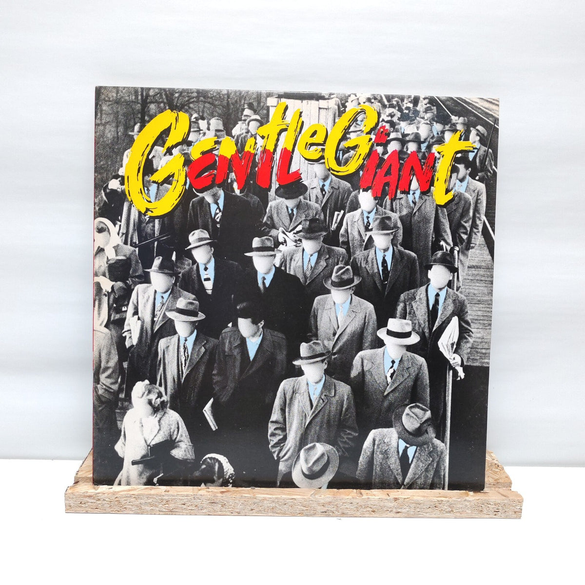 Gentle Giant civilian vinyl record 1980 VG+/EX CHR 1285