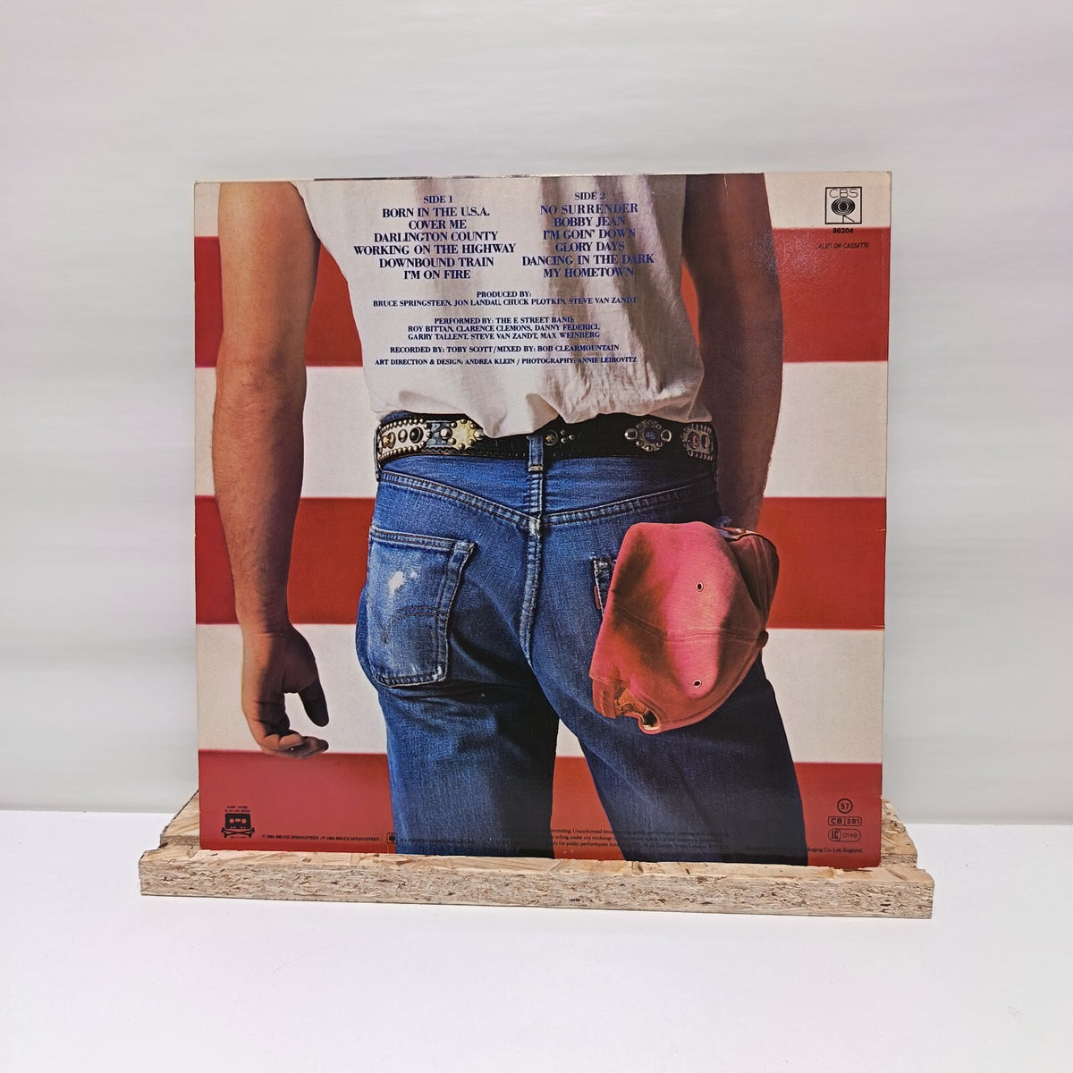 Bruce Springsteen born in the usa vinyl record VG+/VG+ 86304