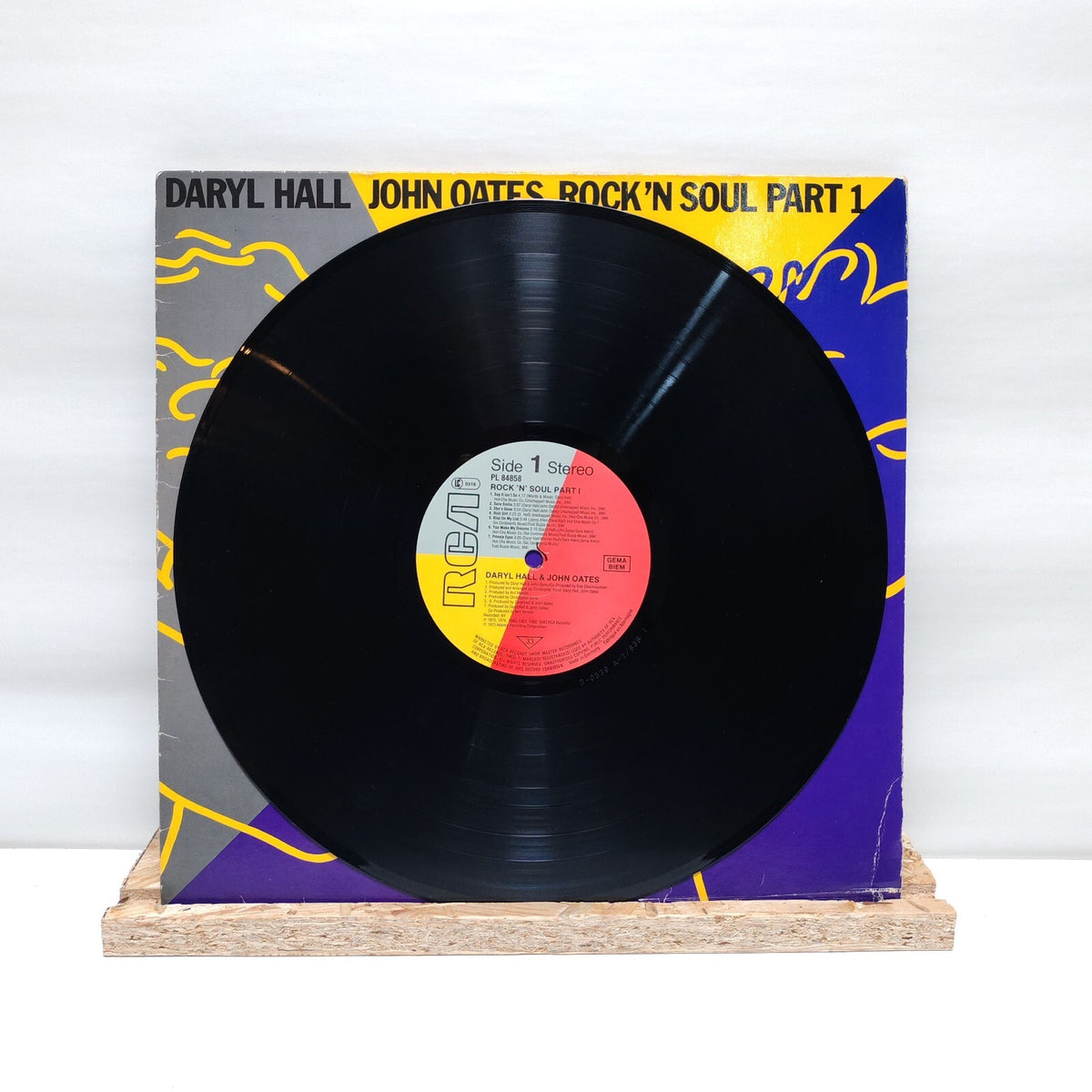 Daryl Hall Jhon Oates rock 'n roll sould part 1 vinyl record VG+/VG+ PL 84858