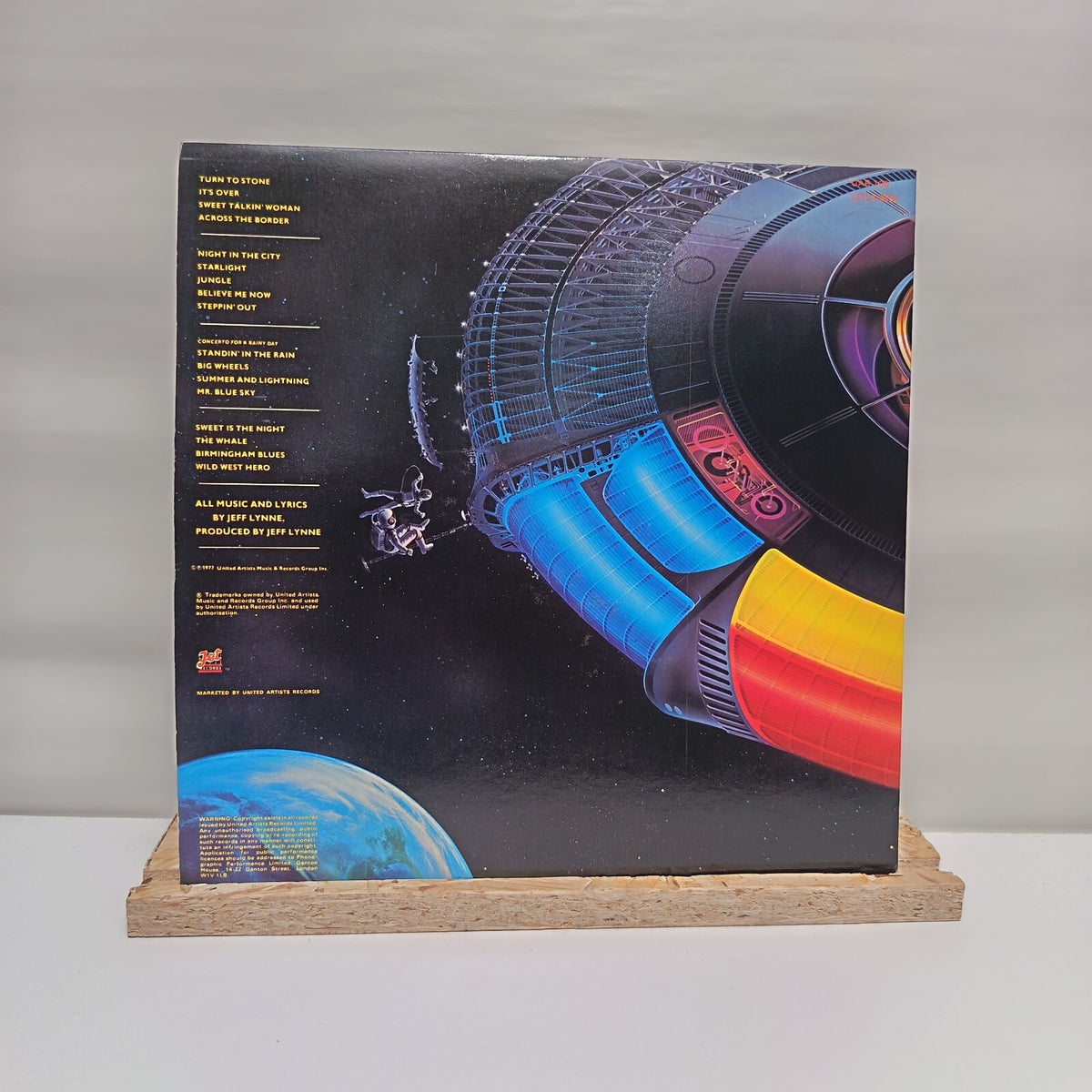 Electric Light Orchestra out of the blue double vinyl record VG+/VG+ UAR 100