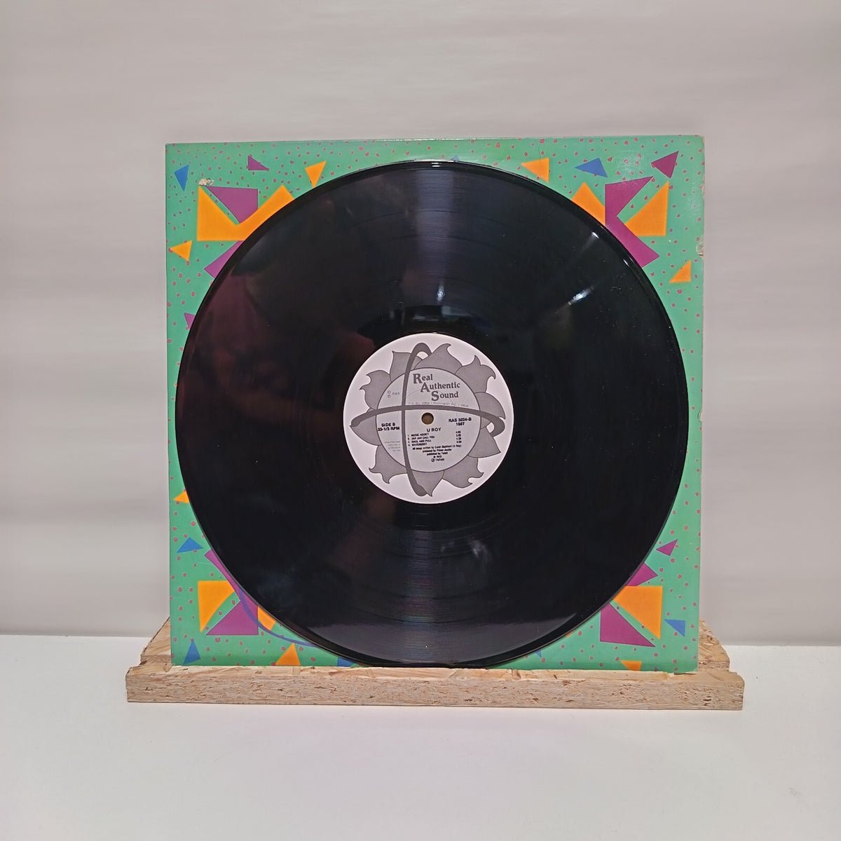 U Roy music addict vinyl record VG+/VG RAS 3024
