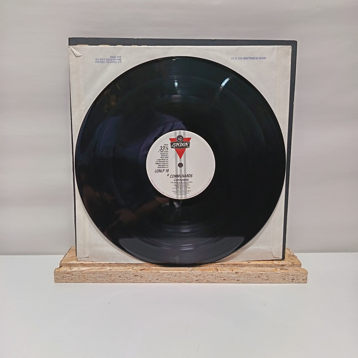 The Communards self titled vinyl record VG+/VG+ LONLP 18