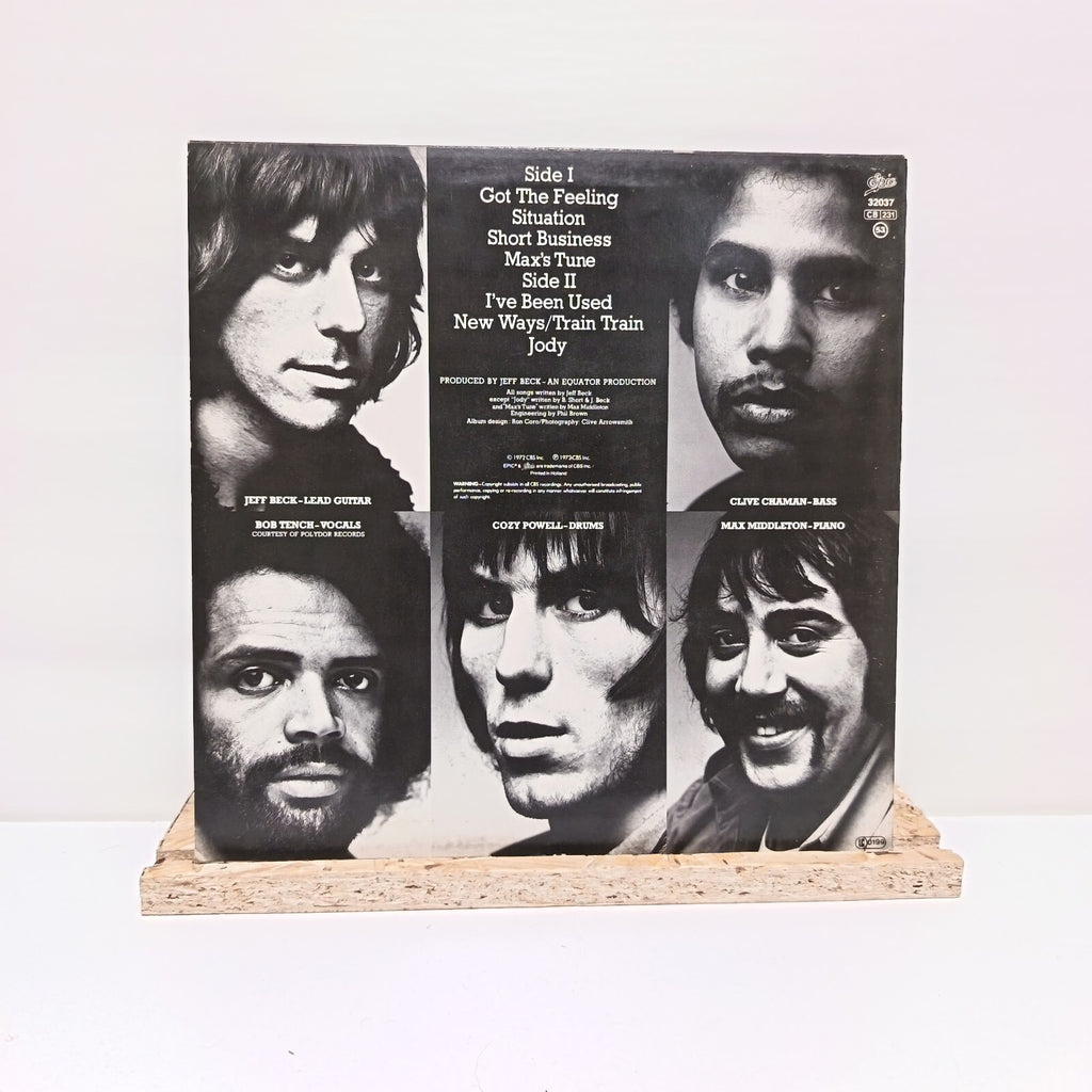 Jeff Beck Group rough and ready vinyl record VG+/VG+ 32037