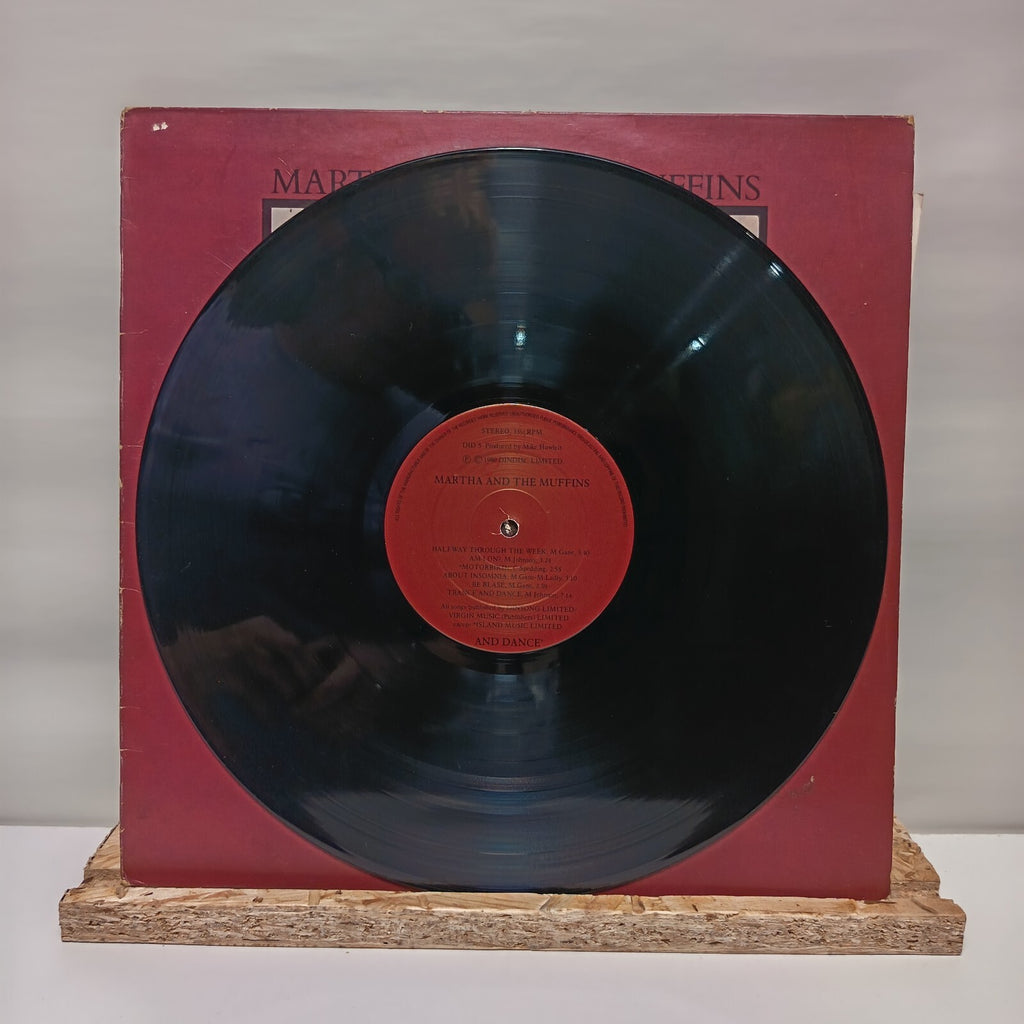 Martha And The Muffins trance and dance vinyl record VG+/VG DID5