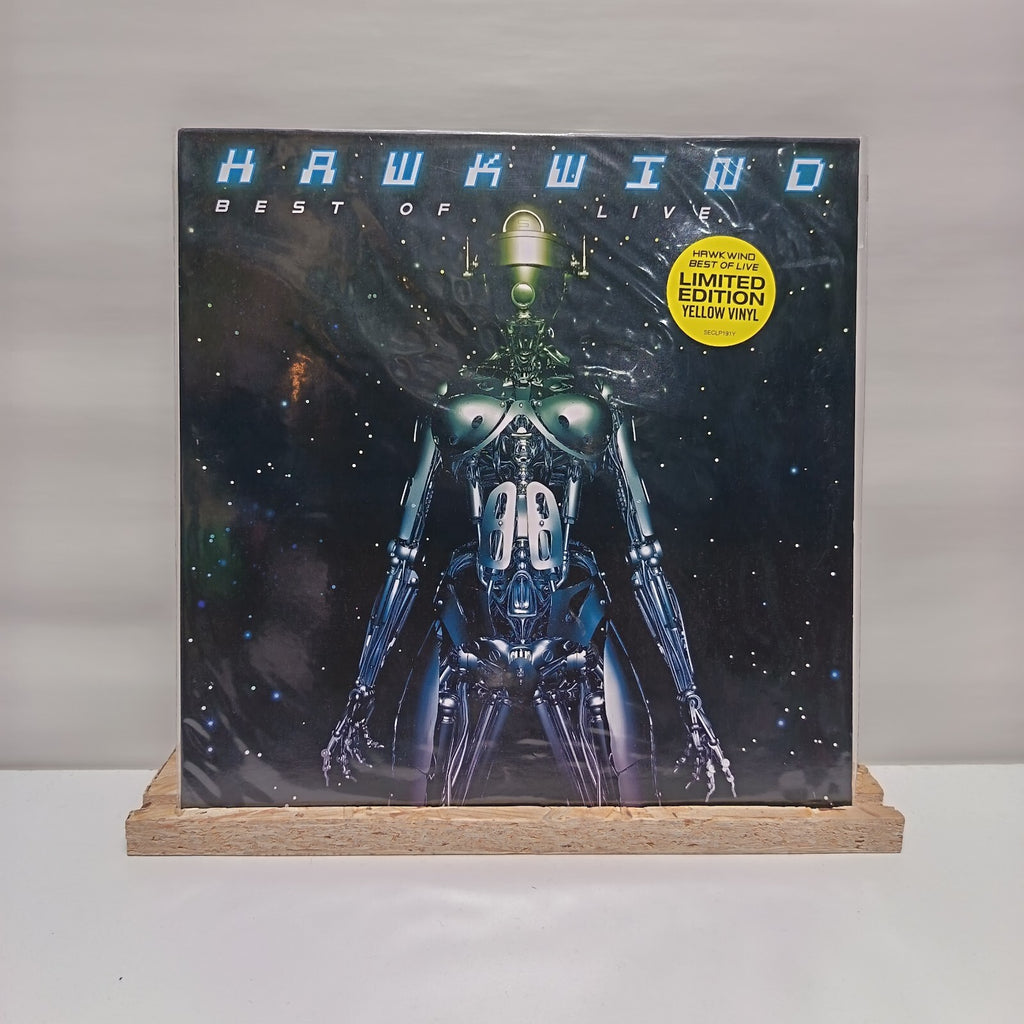Hawkwind best of live vinyl record limited edition NM/NM SECLP191Y