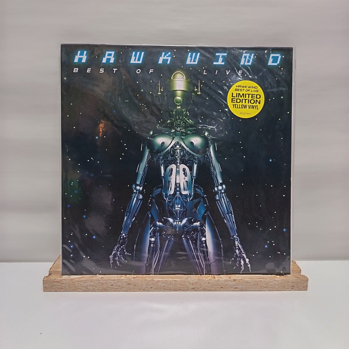 Hawkwind best of live vinyl record limited edition NM/NM SECLP191Y