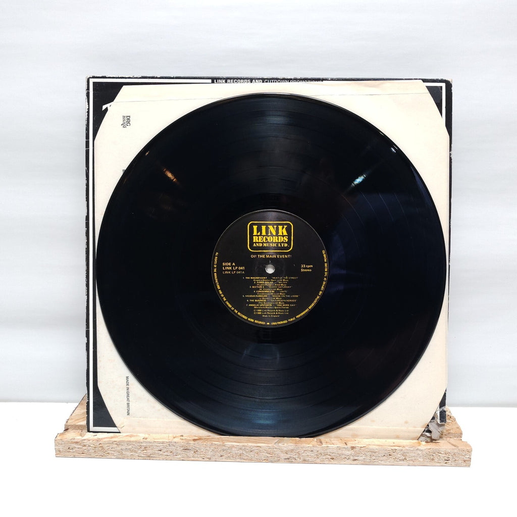 Various Artists the main event vinyl record VG+/VG LINK LP 041