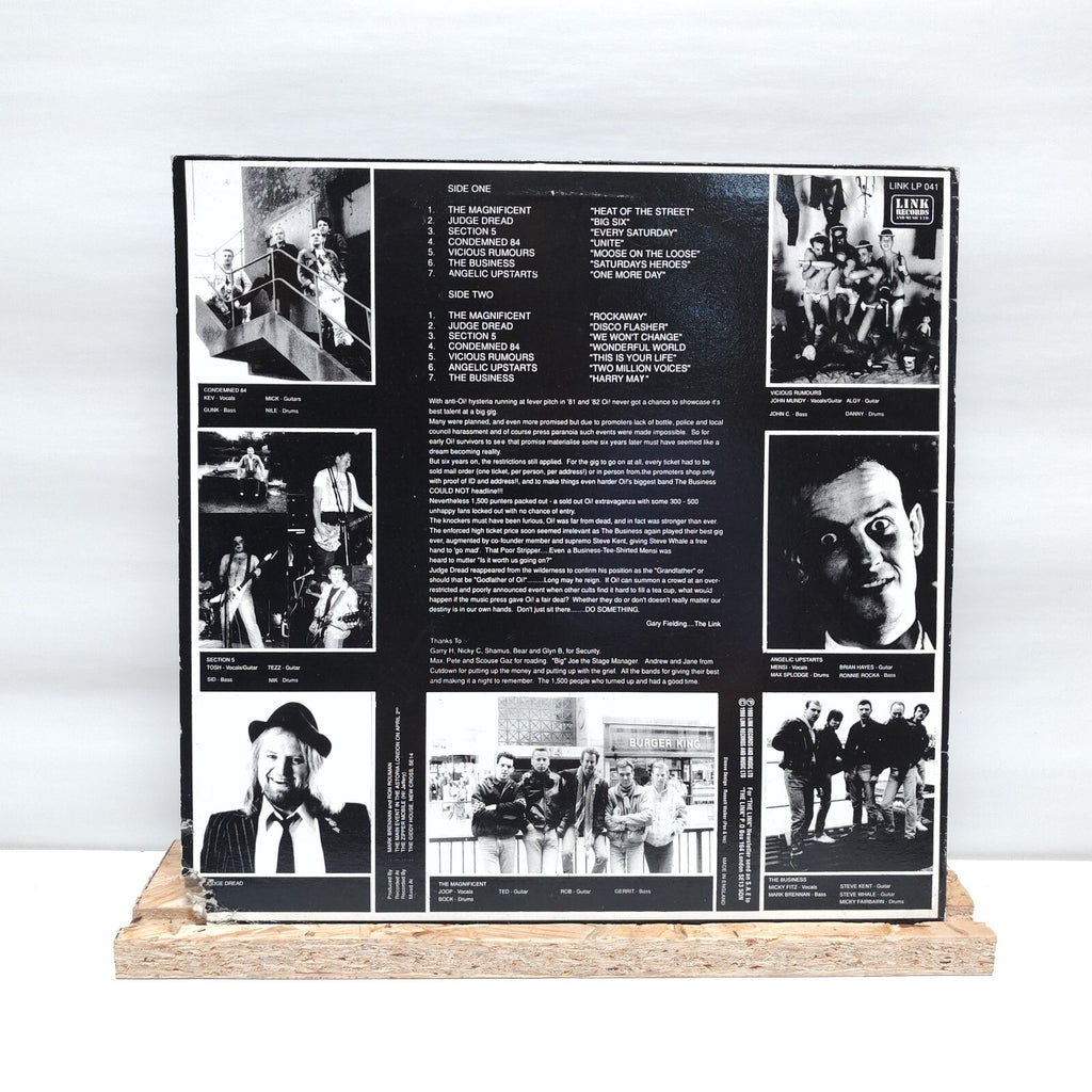Various Artists the main event vinyl record VG+/VG LINK LP 041