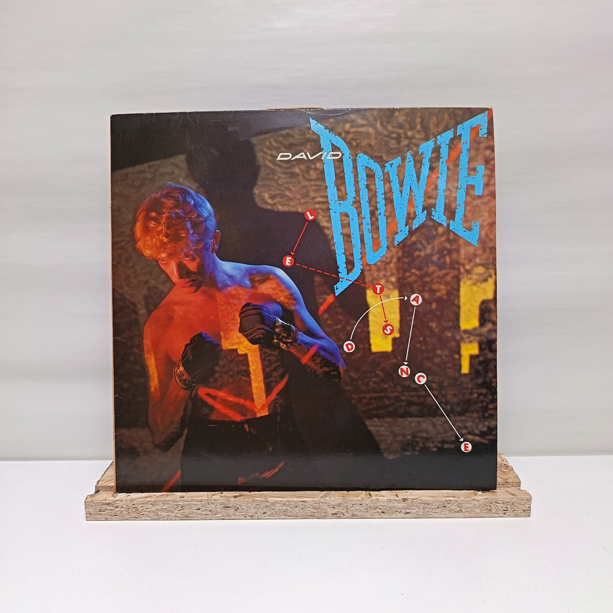 David Bowie let's dance vinyl record VG+/VG+ AML 3029