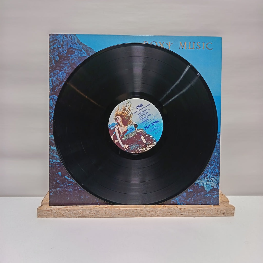 Roxy Music siren vinyl record EX/EX ILPS 9344