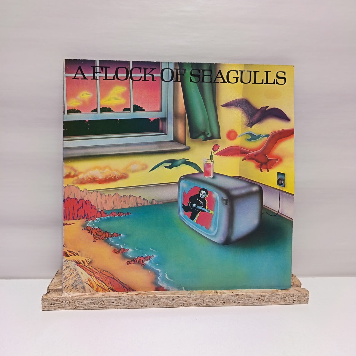 A Flock Of Seagulls self titled vinyl record VG+/VG+ HOP 201