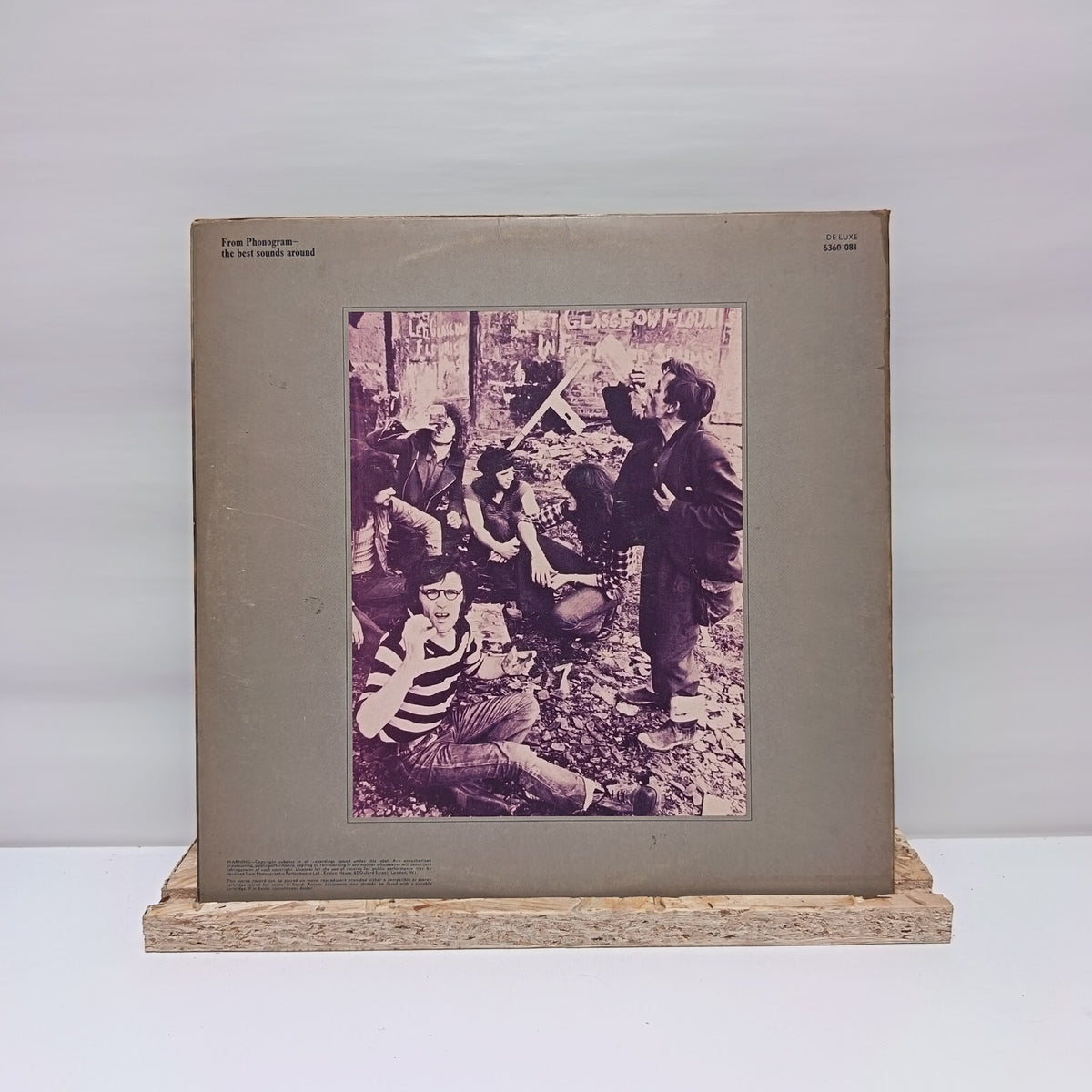 The Sensational Alex Harvey Band framed vinyl record 1973 VG+/VG+ 6360 081