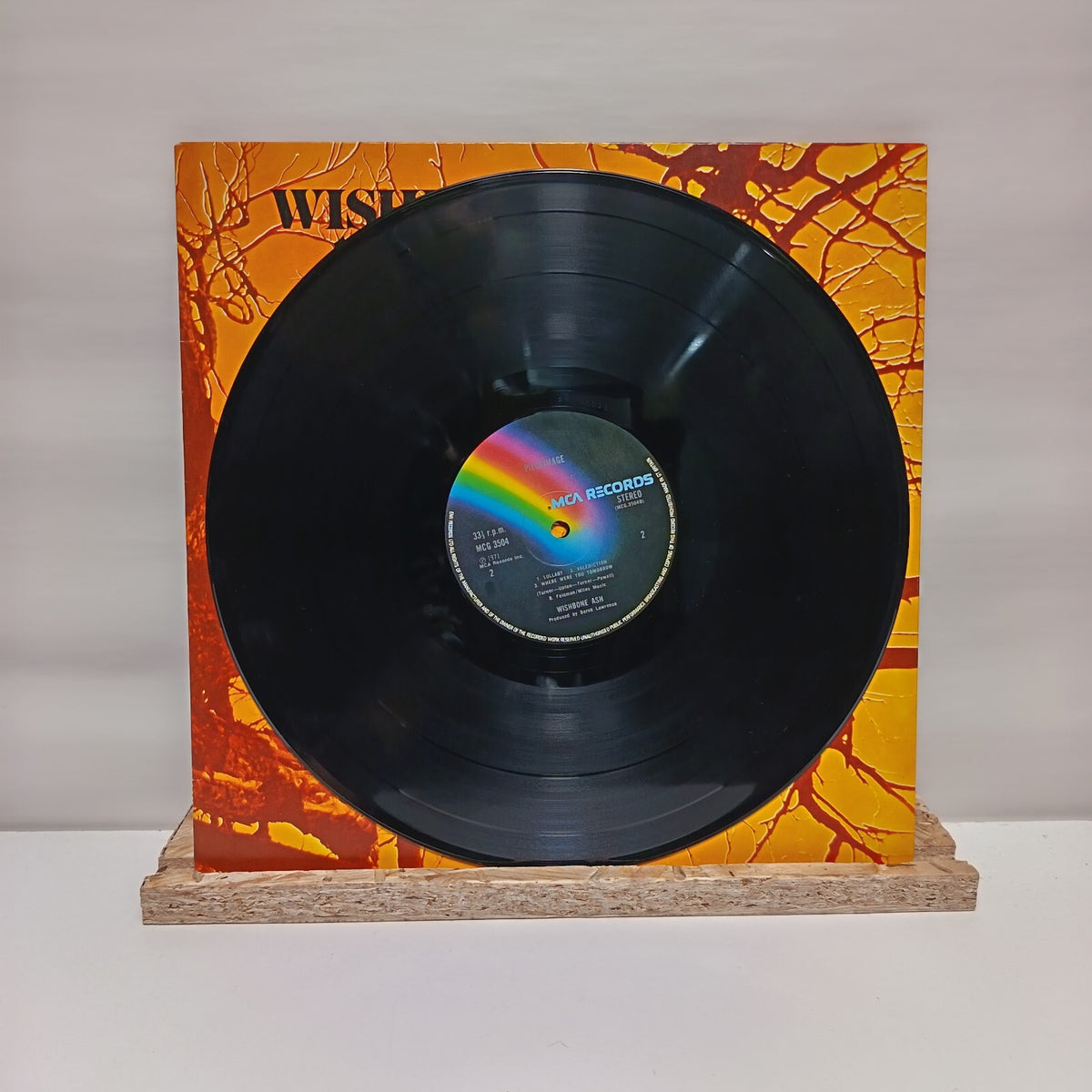 Wishbone Ash pilgrimage vinyl record VG+/VG+ MCG 3504