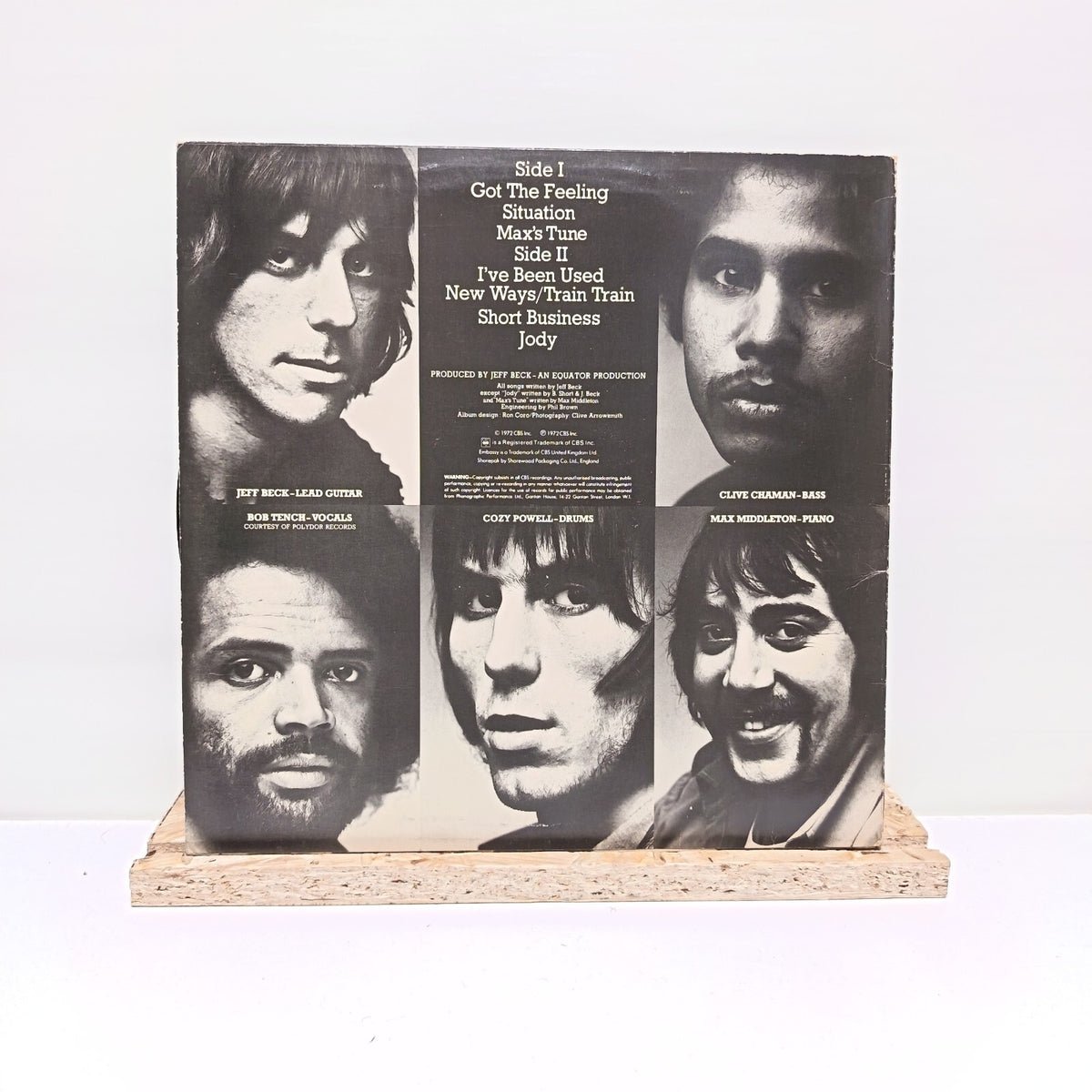 Jeff Beck Group got the feeling vinyl record VG+/VG+ 31546