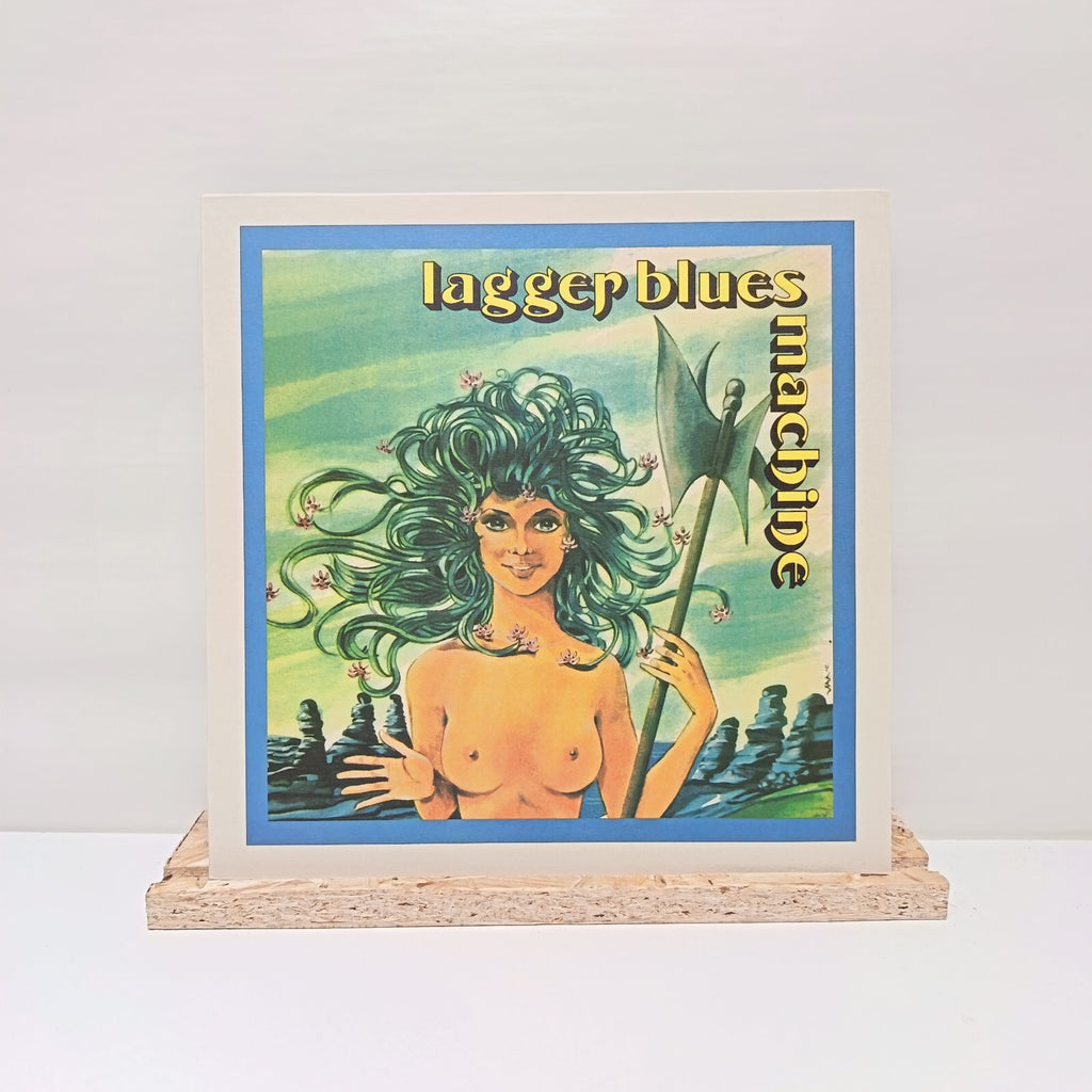 Lagger Blues Machine self titled vinyl record EX/EX VAG 002