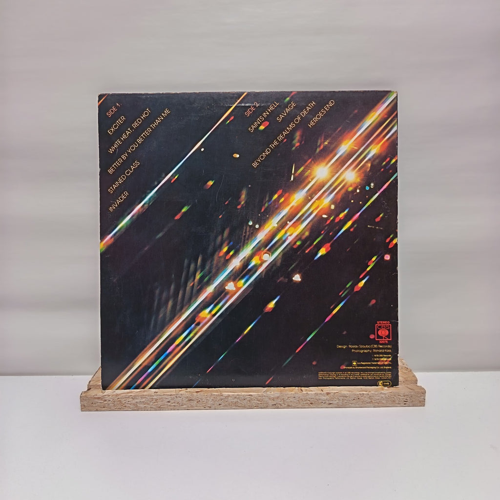 Judas Priest stained class vinyl record VG+/VG+ 32075