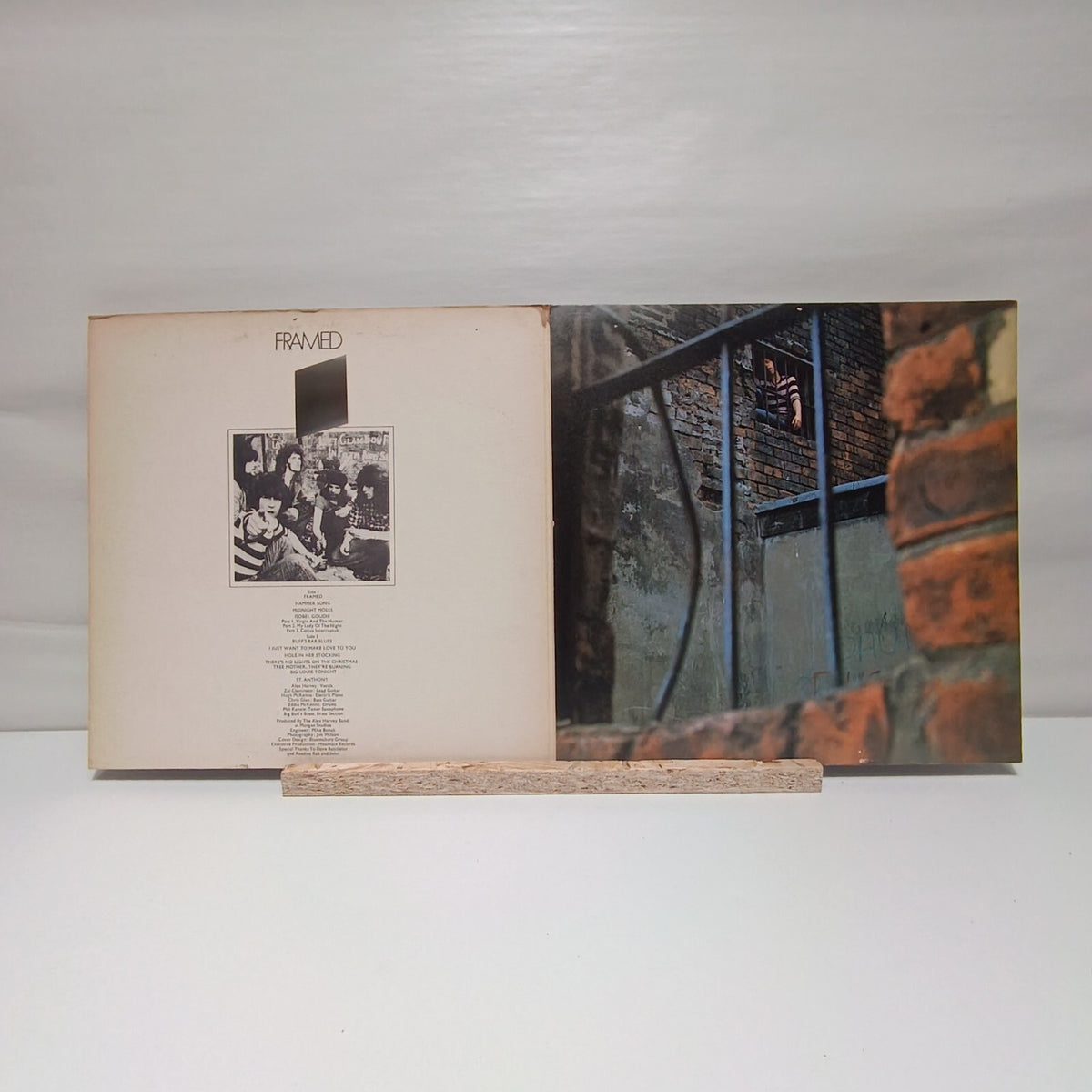 The Sensational Alex Harvey Band framed vinyl record 1973 VG+/VG+ 6360 081