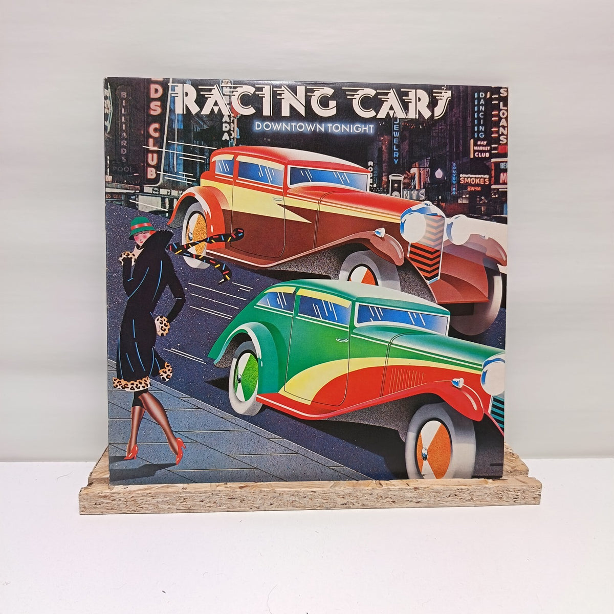 Racing Cars downtown tonight vinyl record VG+/VG+ CHR 1099