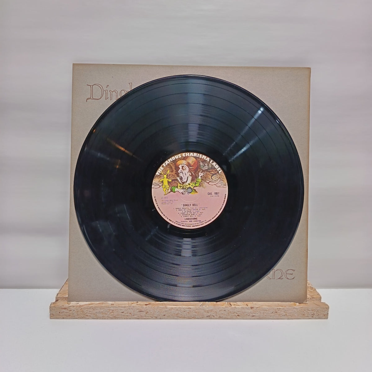 Lindisfarne dingly dell vinyl record 1972 VG+/VG+ CAS 1057
