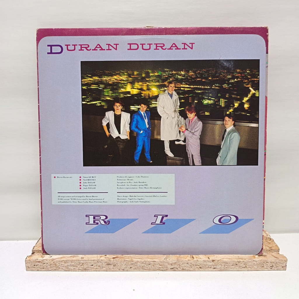 Duran Duran rio vinyl record VG+/VG+ EMC 3411