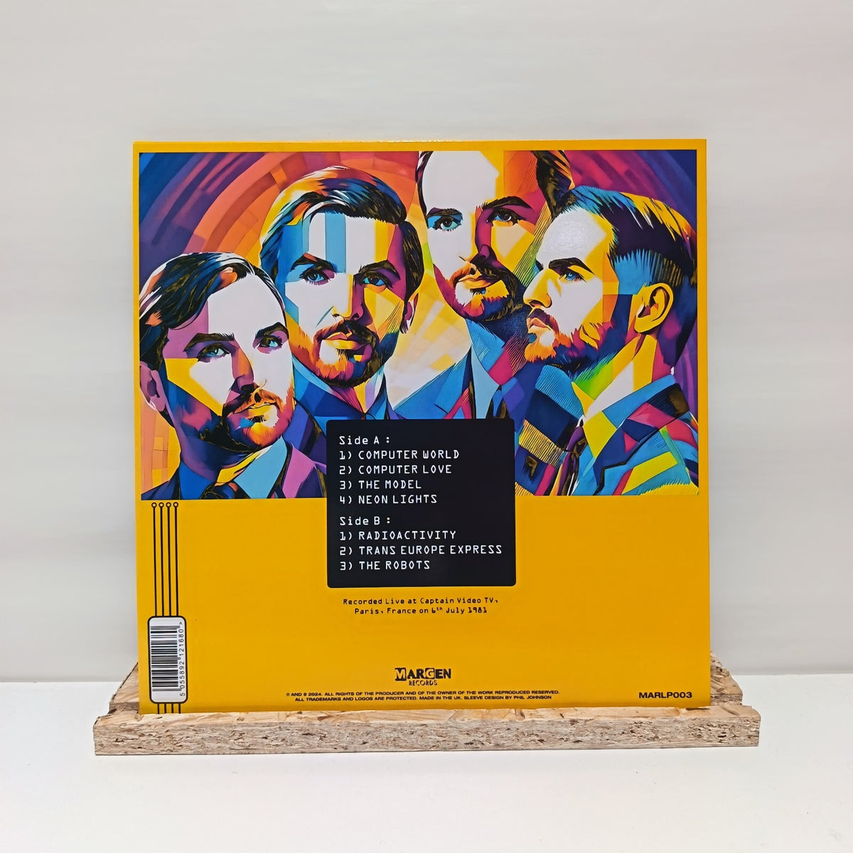 Kraftwerk ramdon access memory vinyl record