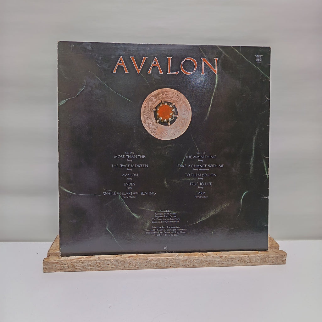 Roxy Music avalon vinyl record VG+/VG+ EGHP 50