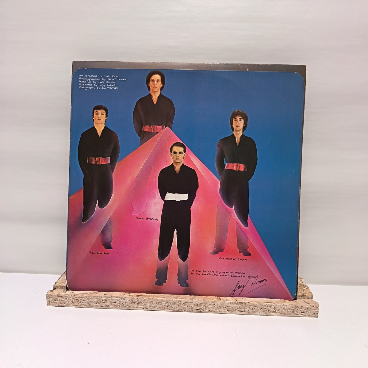 Gary Numan the pleasure principle vinyl record VG+/VG+ BEGA 10