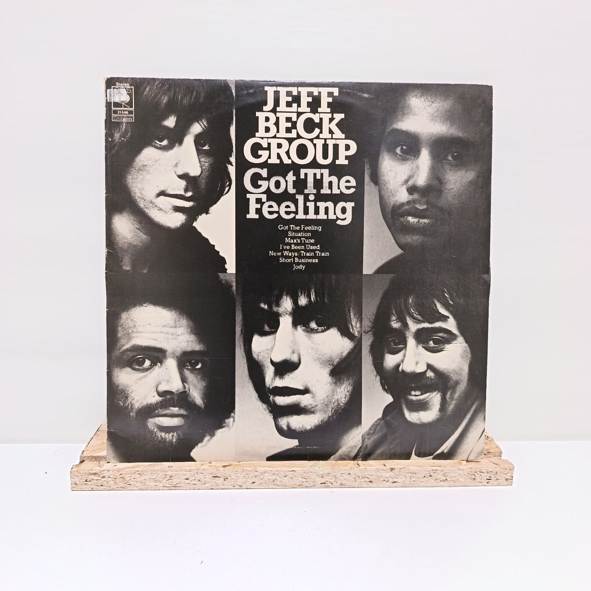 Jeff Beck Group got the feeling vinyl record VG+/VG+ 31546