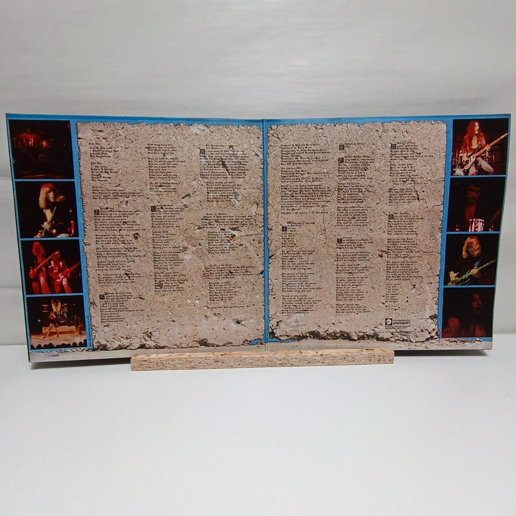 Rush caress of steel vinyl record 1974 VG+/VG+ 9100 018