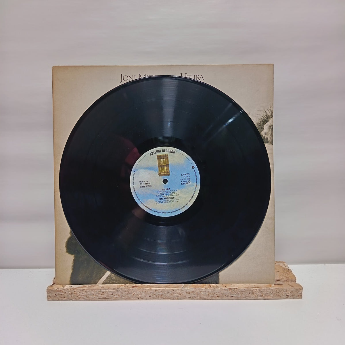 Joni Mitchell hejira vinyl record VG+/VG+ K53053
