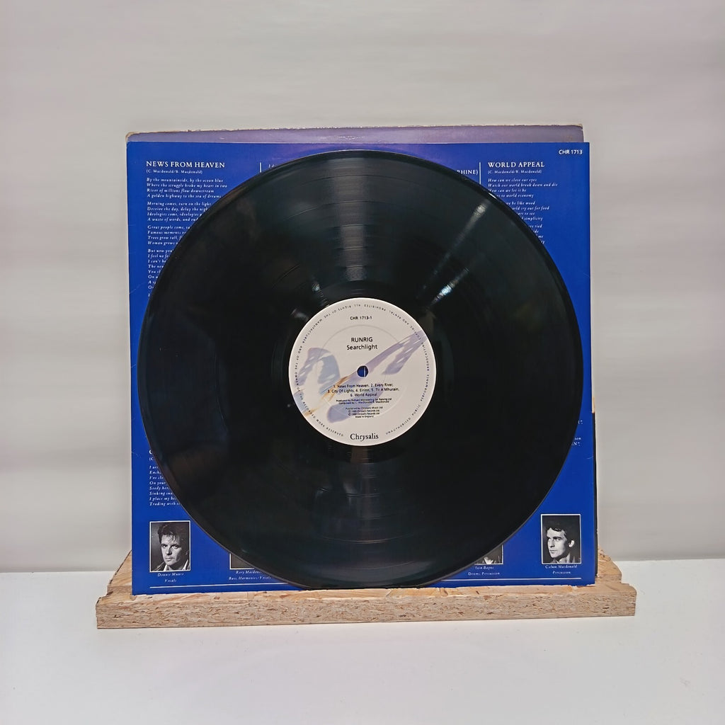 Runrig searchlight 1989 vinyl record VG+/VG+ CHR 1713