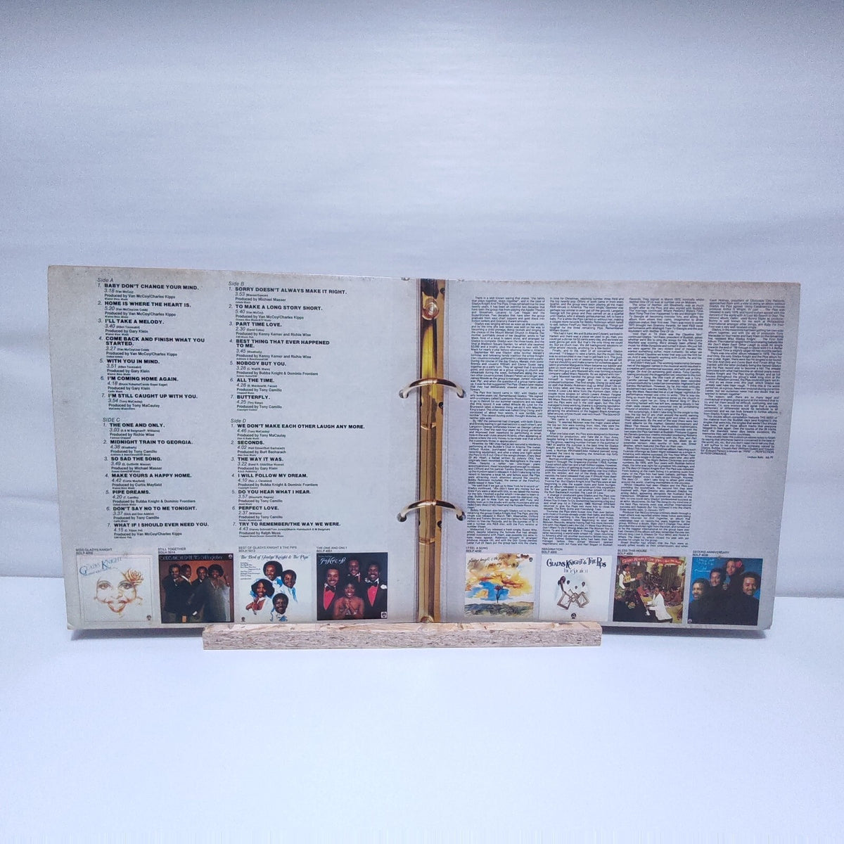 Gladys Knight And The Pips 28 greatest songs double vinyl record EX/VG+ BDLD2004