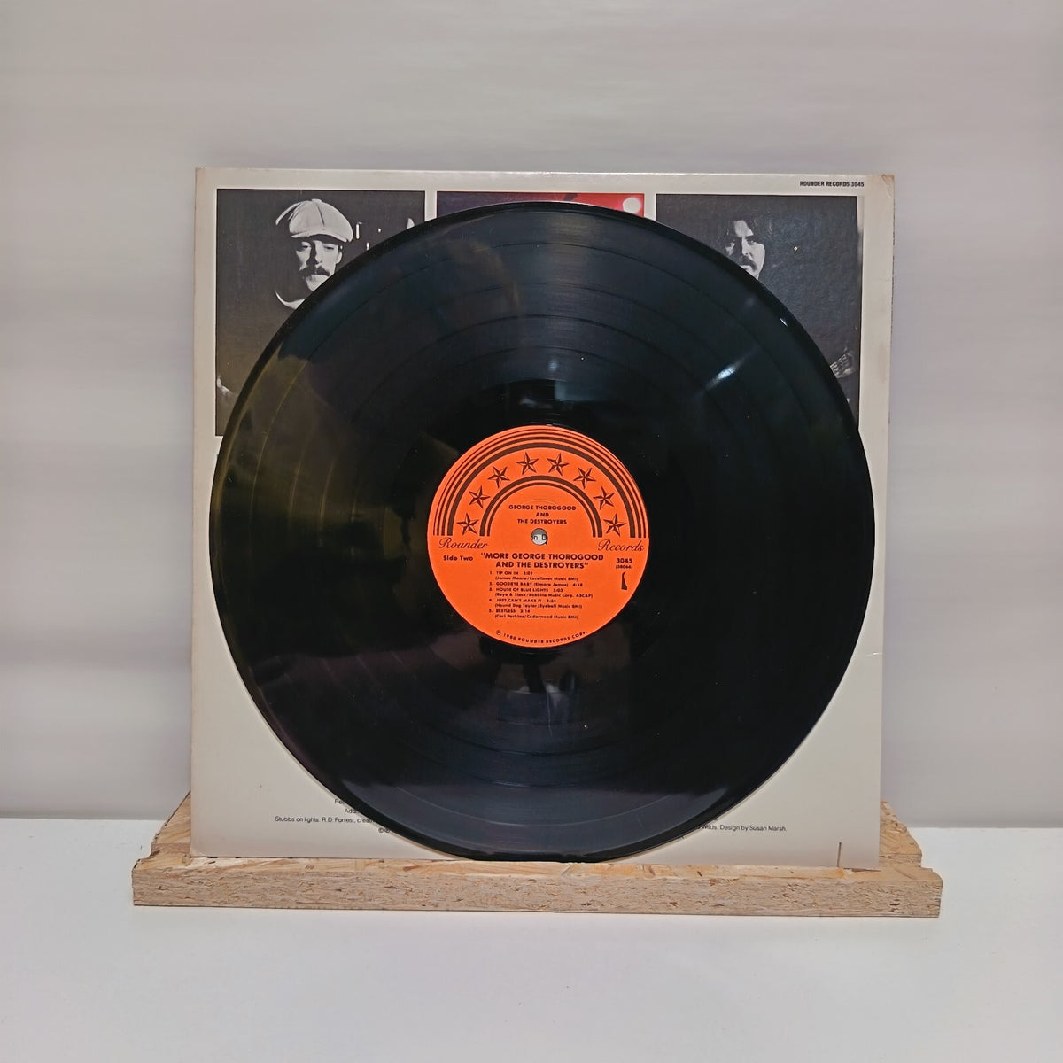 George Thorogood and The Destroyers more vinyl record VG+/VG RAUNDER 3045