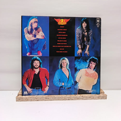 Aerosmith rock in a hard place vinyl record VG+/VG+ 85931
