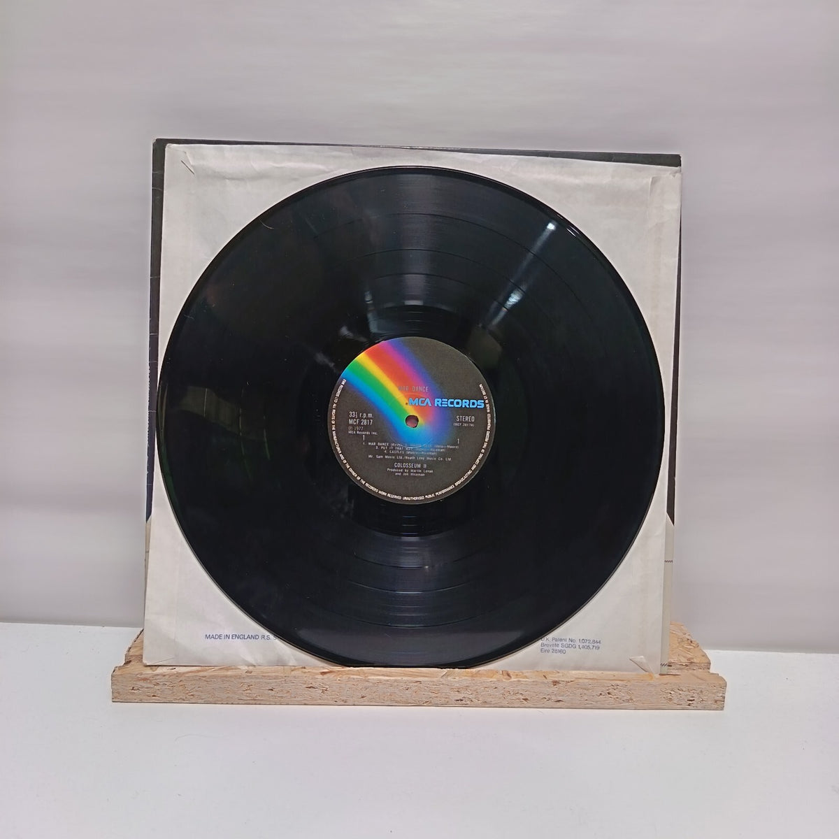 Colosseum II wardance vinyl record EX/VG+ MCF 2817
