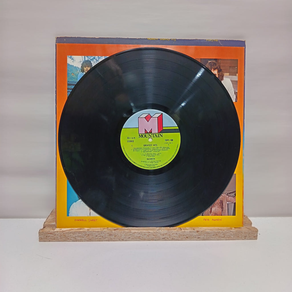Nazareth greatest hits vinyl record VG+/VG+ TOPS108