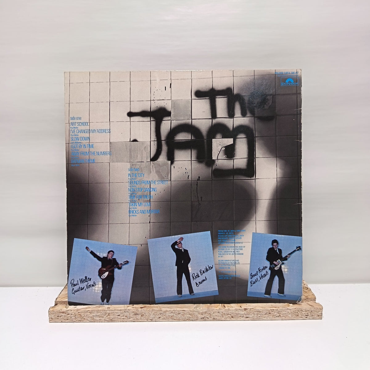 The Jam in the city vinyl record VG+/VG+ 2383 447