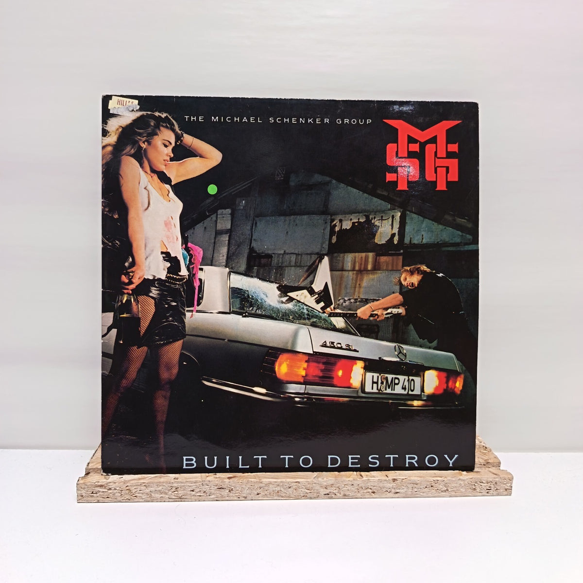 The Michael Schenker Group built to destroy vinyl record VG+/VG+ CHR 1441
