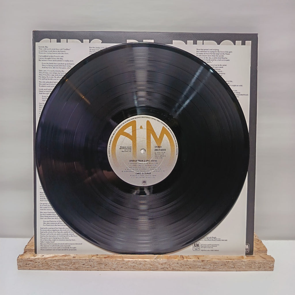 Chris De Burgh spanish train and other stories vinyl record EX/EX AMLH 68343