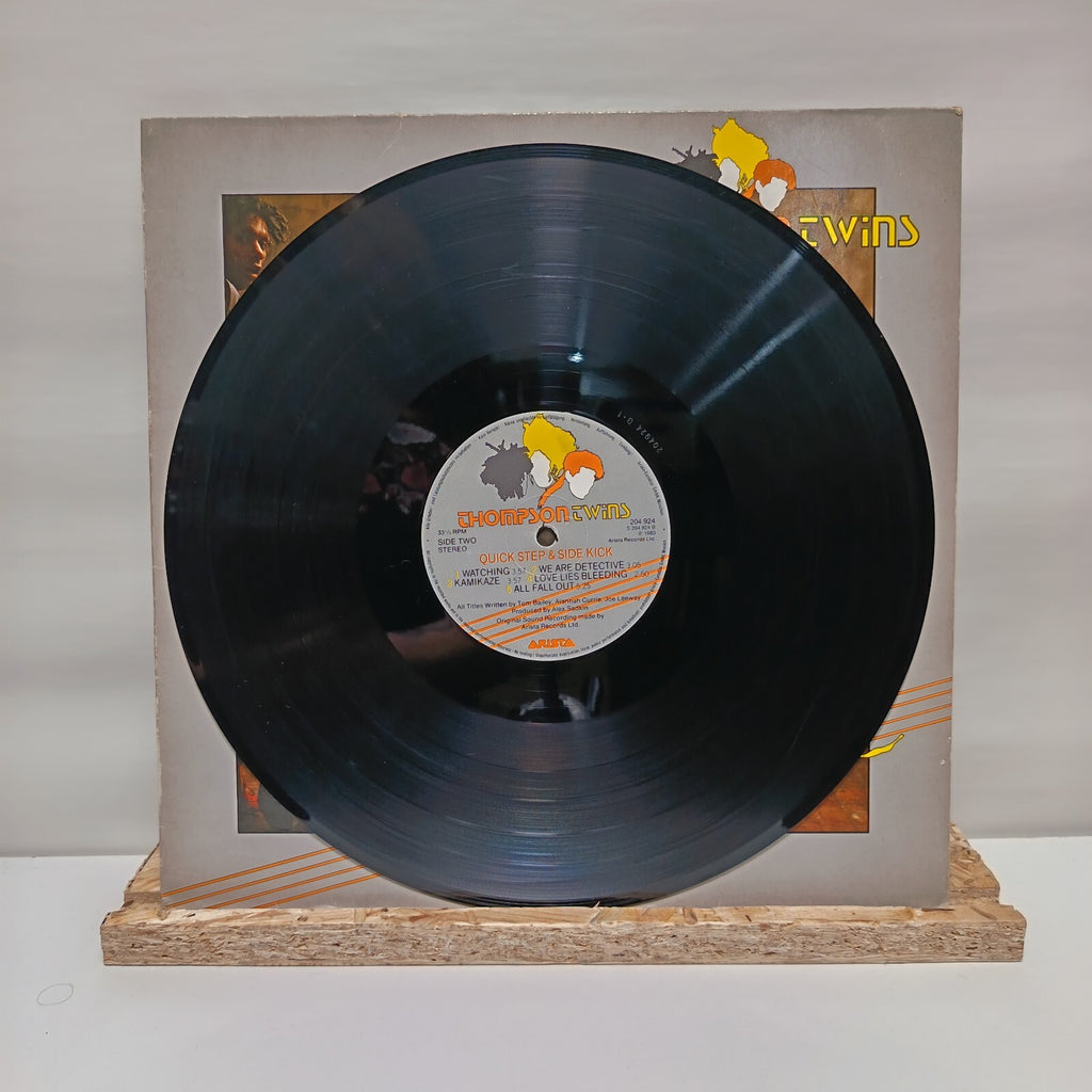 Thompson Twins quick step & side kick vinyl record VG+/VG+ 204 924