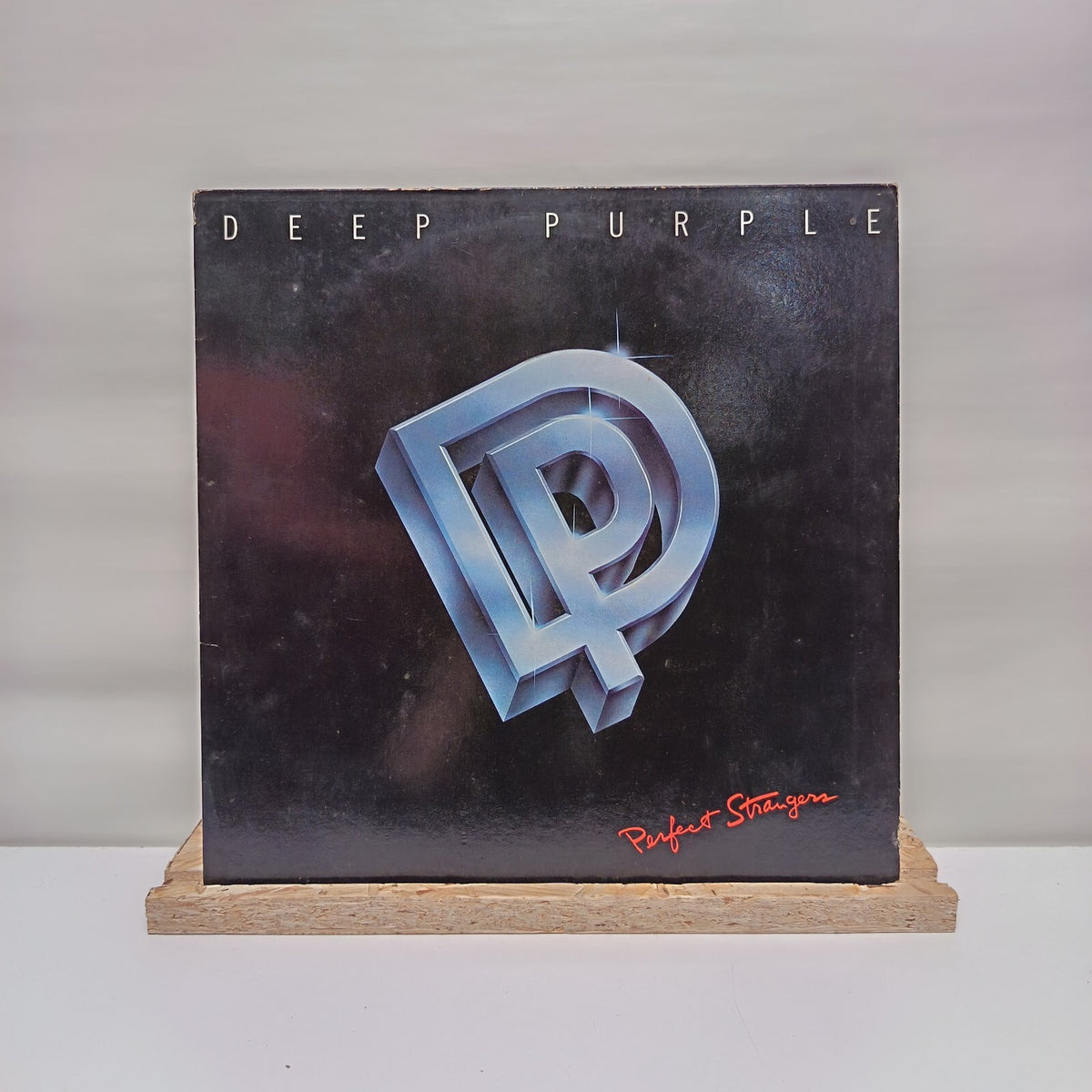 Deep Purple perfect strangers vinyl record 1984 VG+/VG POLH 16