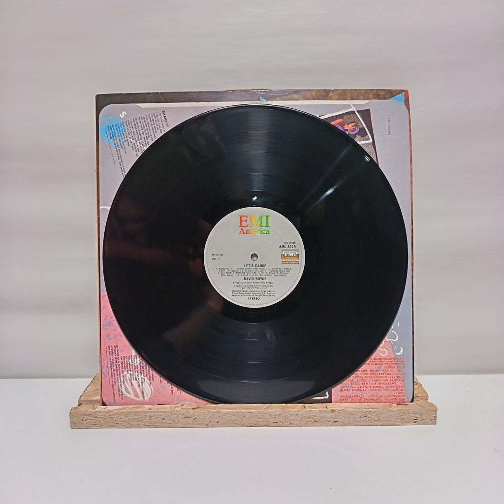 David Bowie let's dance vinyl record VG+/VG+ AML 3029