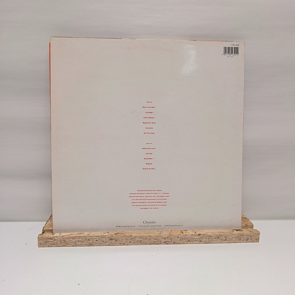 Deborah Harry def dumb & blonde vinyl record VG+/VG+ CHR 1650