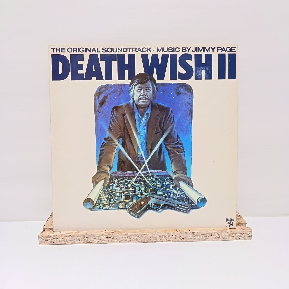 Death Wish II original soundtrack music by jimmy page vinyl record VG+/VG+