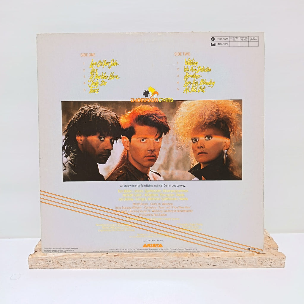 Thompson Twins quick step & side kick vinyl record VG+/VG+ 204 924