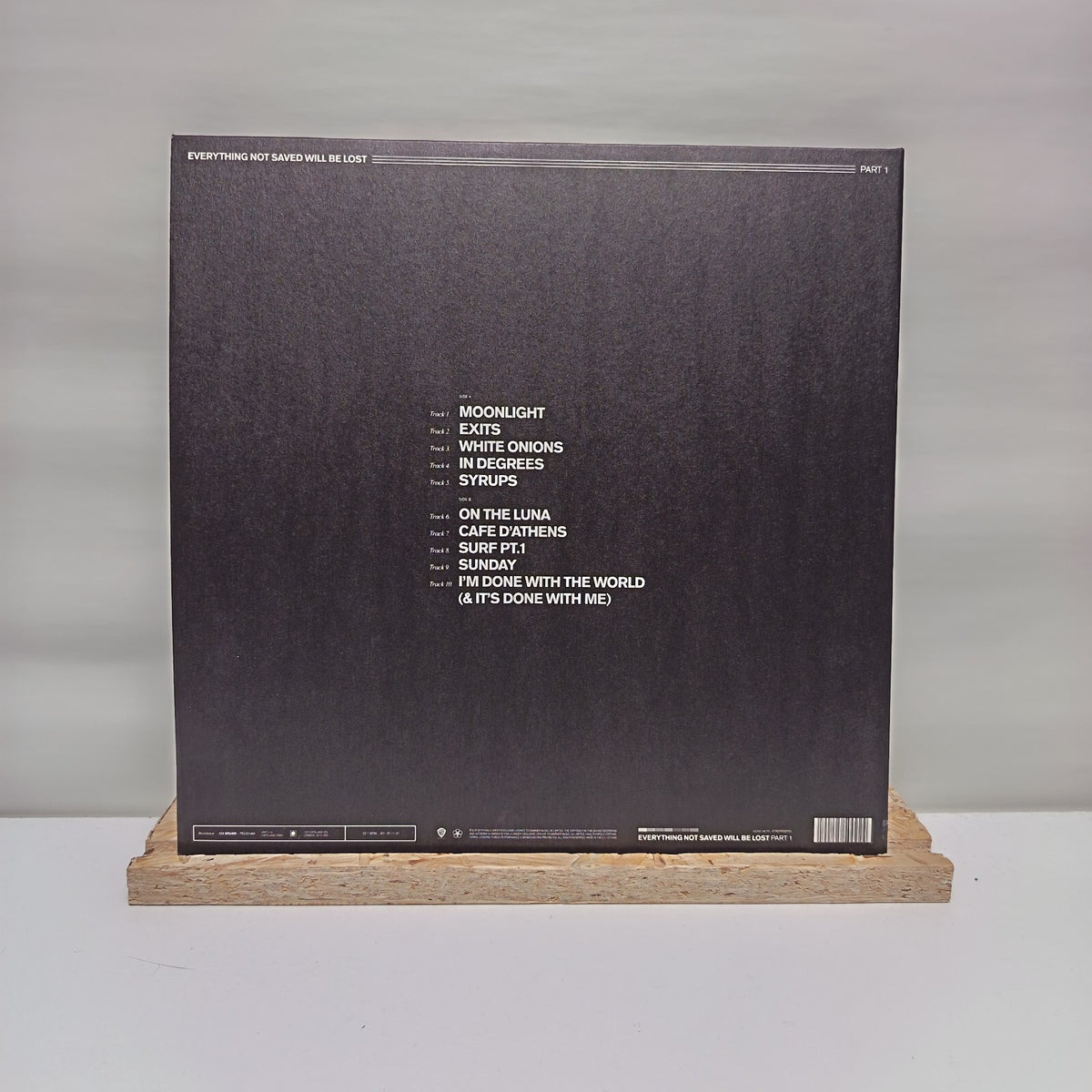 Foals everything not saved will be lost part 1 vinyl record EX/EX 0190295500924